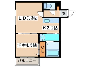 ガレ・ド・ロータスの物件間取画像